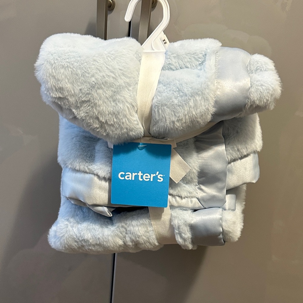 Carter's Soft Blue Puffer Jacket for Kids